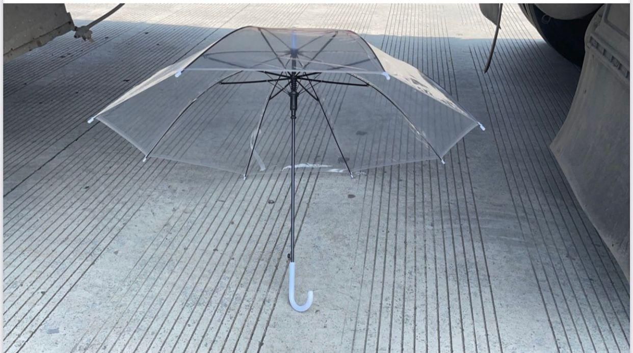 Clear Dome See Through Umbrella Transparent Rain Windproof™